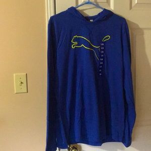 NWT puma long sleeve hoodie